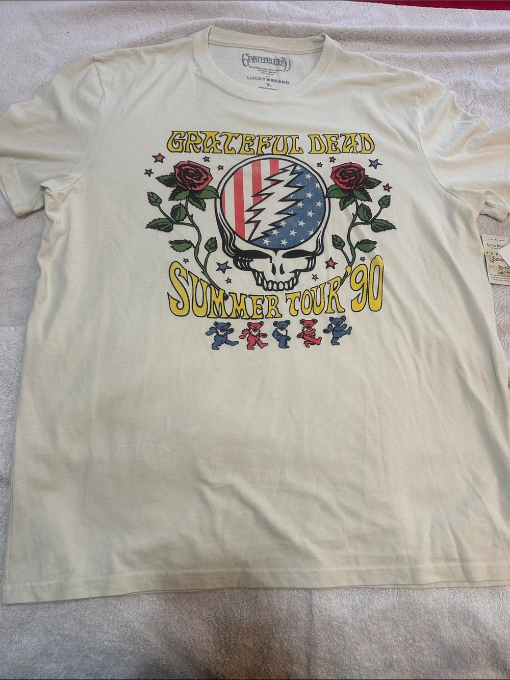 Grateful Dead Summer Tour '90 Graphic Tee - Picture 5 of 5